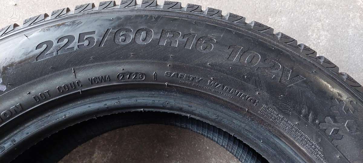 Kumho, žieminės 225/60 R16