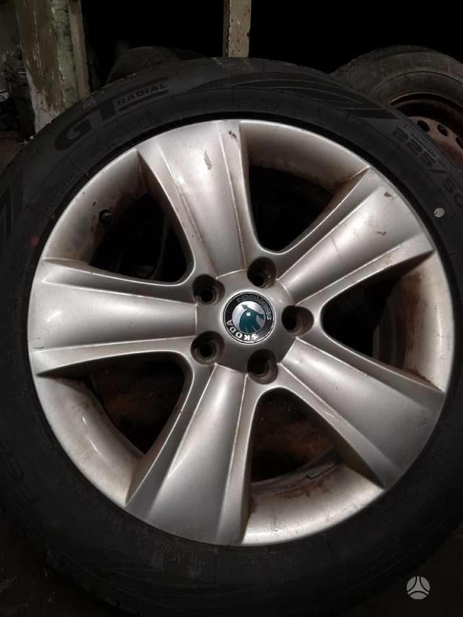 Skoda Yeti, легкосплавные , R17