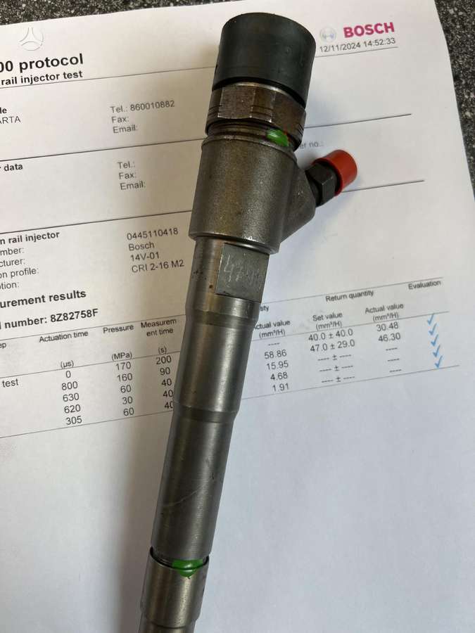 Fiat Ducato, 0445110418 0445110520, engine parts