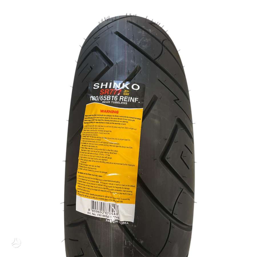 Shinko SR777, всесезонные 130/60 R19