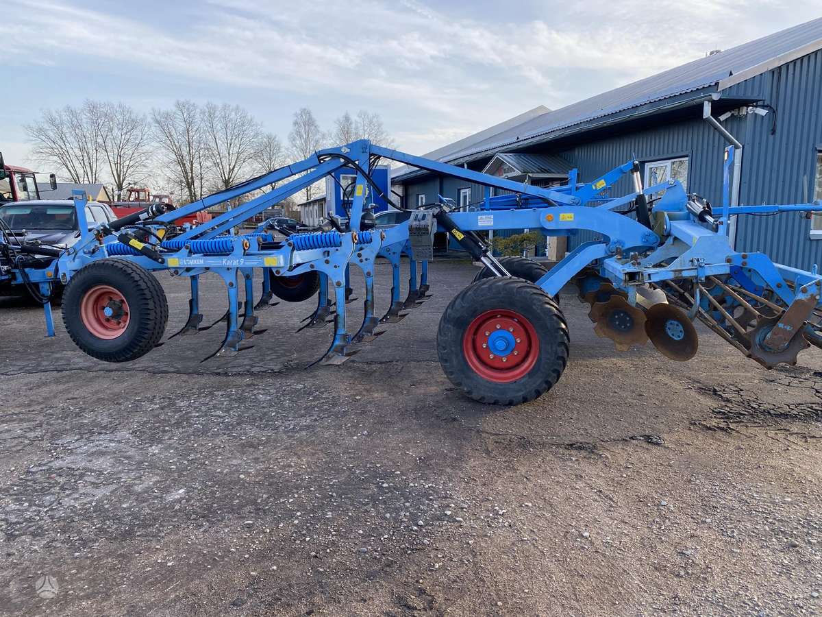 Lemken Karat 9/400, scrapers, scrubbers