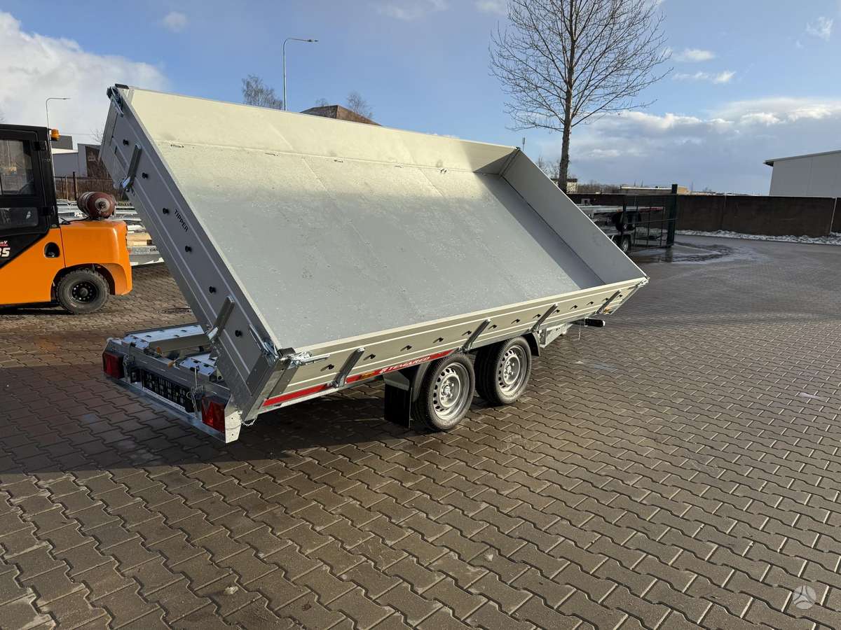 TEMARED Tipper3617/2 3500kg., passenger car trailers