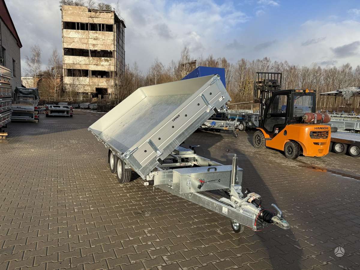 TEMARED Tipper3617/2 3500kg., passenger car trailers