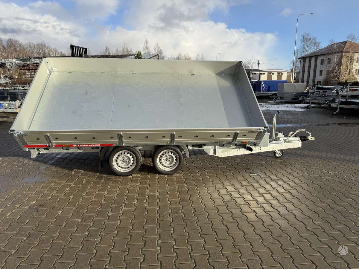 TEMARED Tipper3617/2 3500kg., passenger car trailers