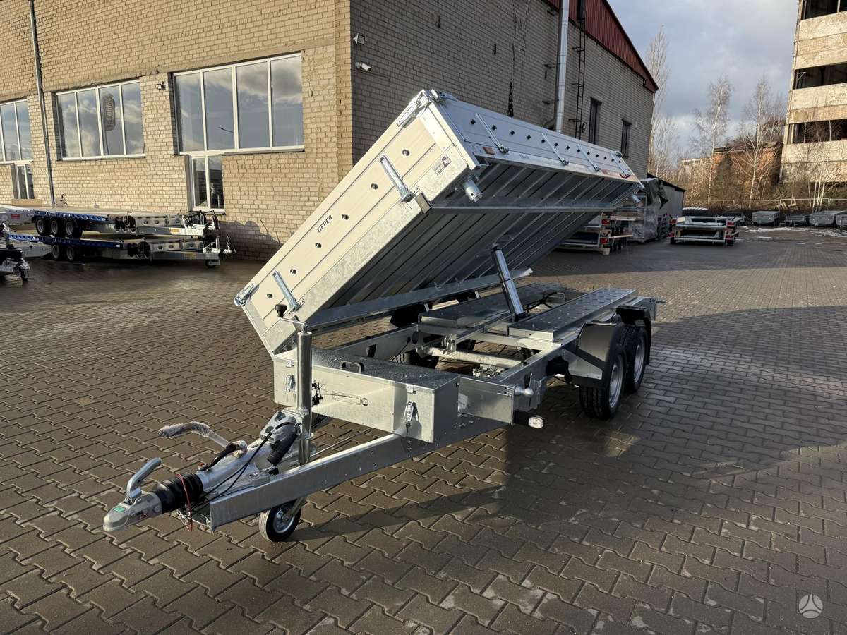 TEMARED Tipper3617/2 3500kg., passenger car trailers
