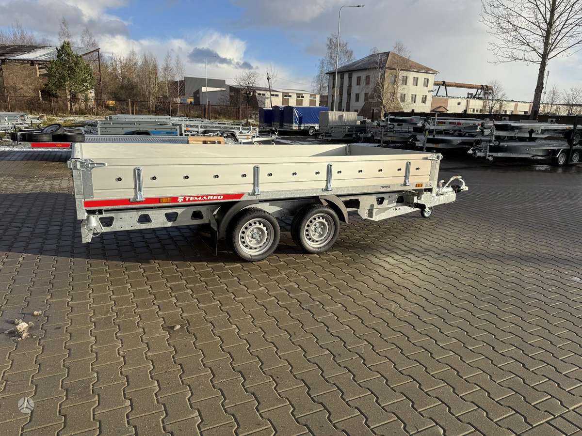 TEMARED Tipper3617/2 3500kg., passenger car trailers