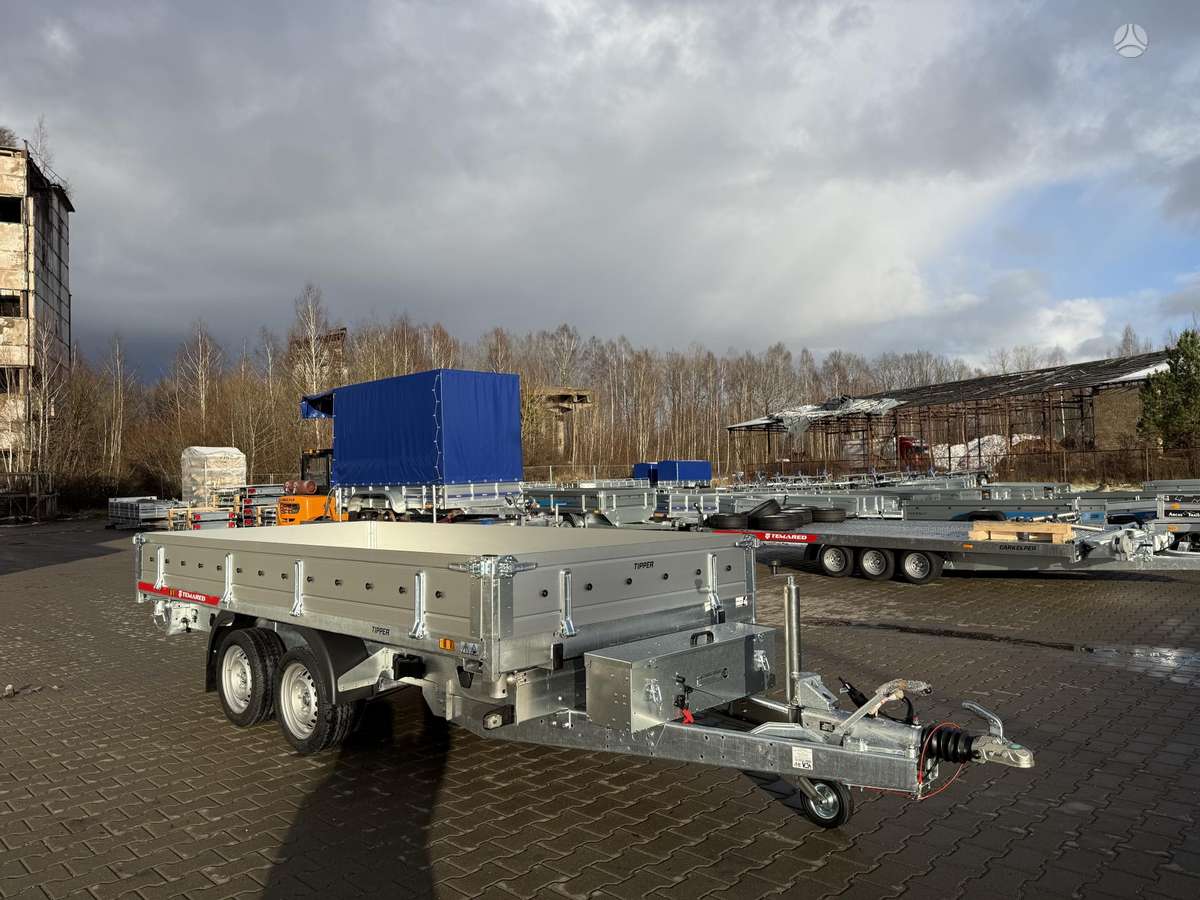TEMARED Tipper3617/2 3500kg., passenger car trailers