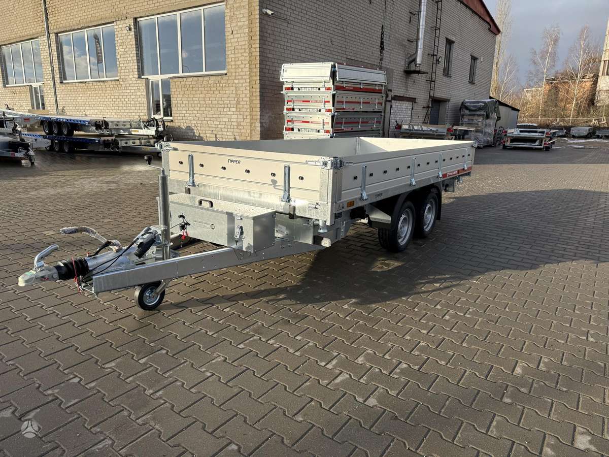 TEMARED Tipper3617/2 3500kg., passenger car trailers
