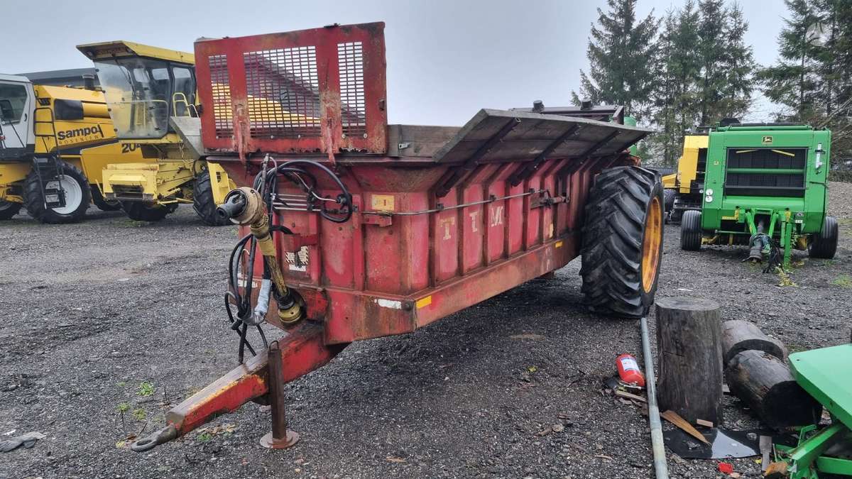 TIM 8000S, manure shakers, compost shredders