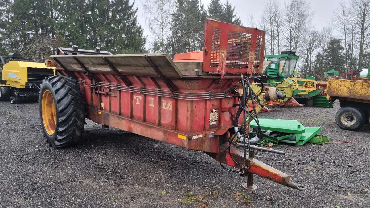 TIM 8000S, manure shakers, compost shredders
