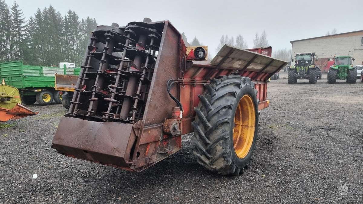 TIM 8000S, manure shakers, compost shredders