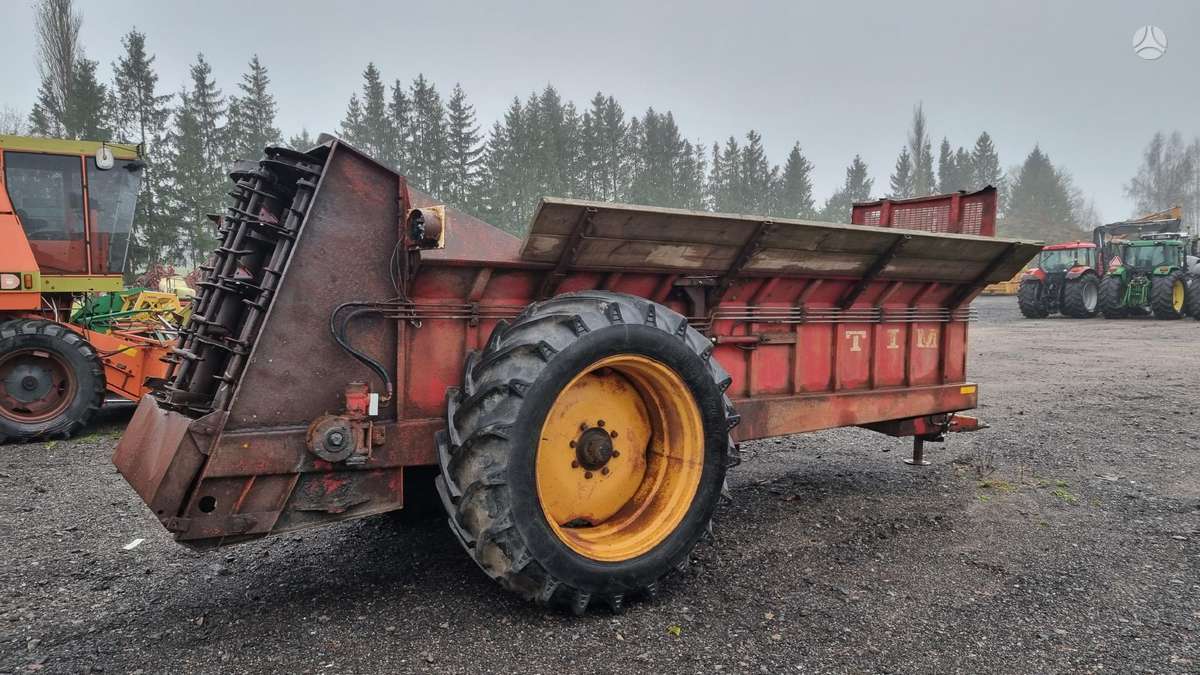 TIM 8000S, manure shakers, compost shredders