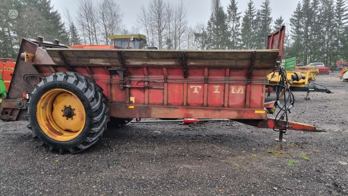 TIM 8000S, manure shakers, compost shredders