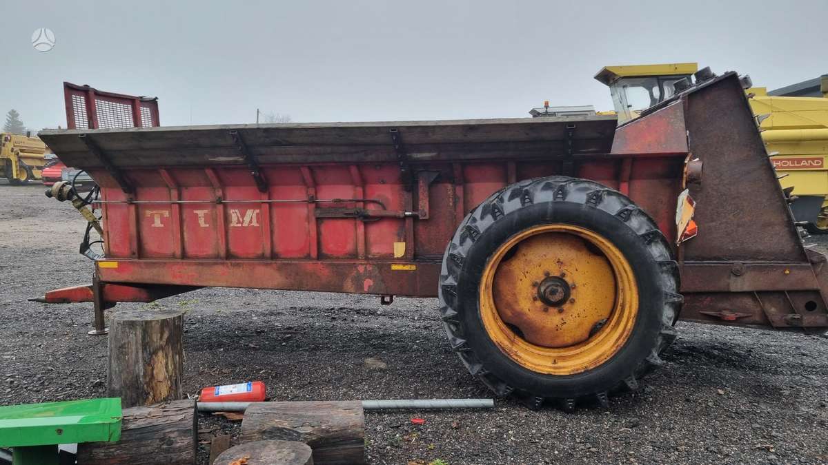TIM 8000S, manure shakers, compost shredders