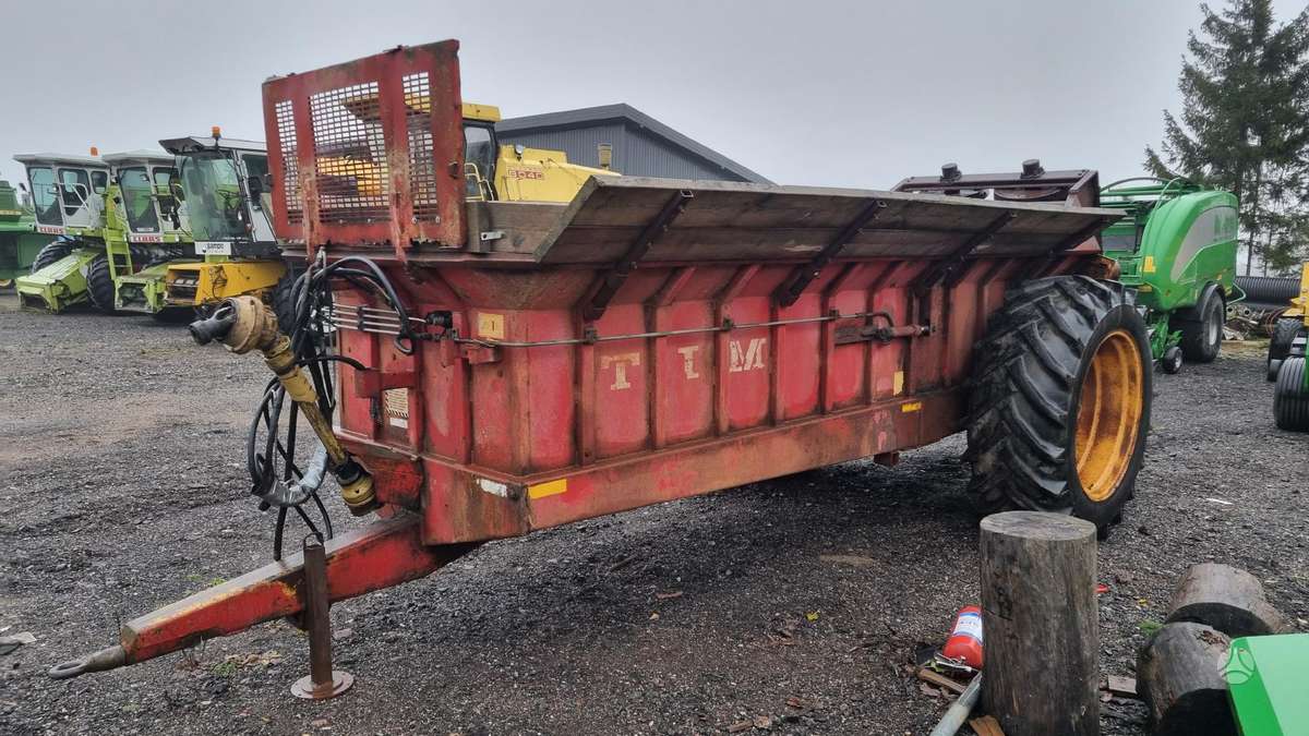 TIM 8000S, manure shakers, compost shredders
