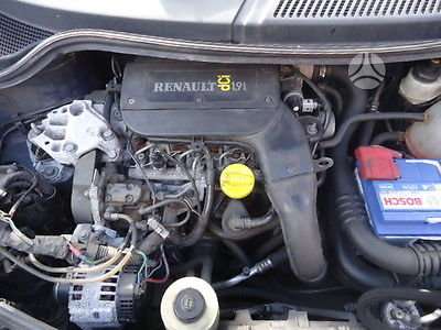 Renault Scenic dalimis. 4x4 dyzelis