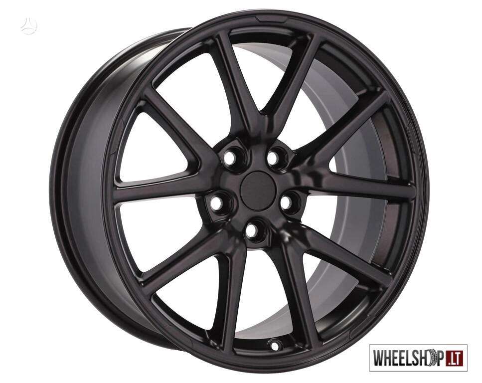 TESLA EU-B1503 Black Half matt, light alloy, R18