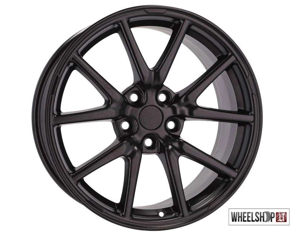 TESLA EU-B1503 Black Half matt, light alloy, R18