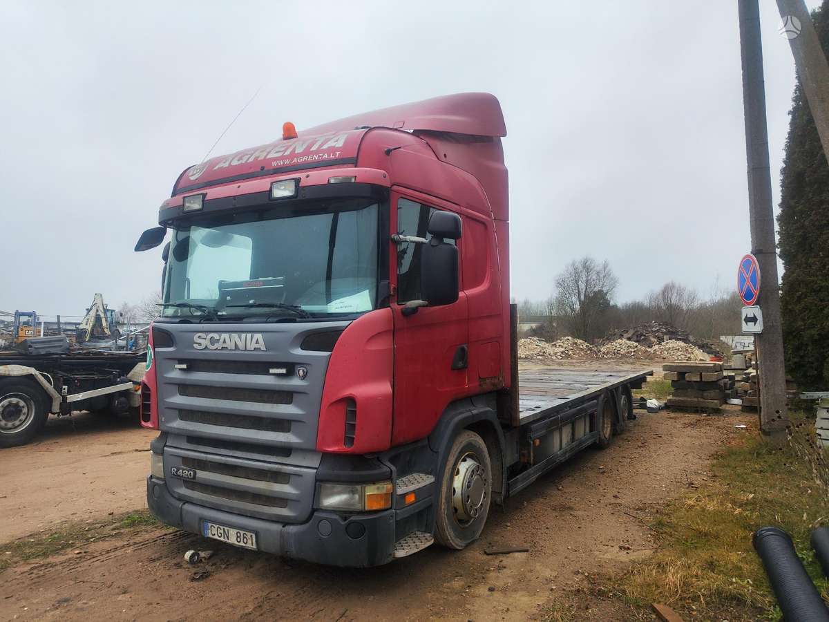 Scania R420, платформы