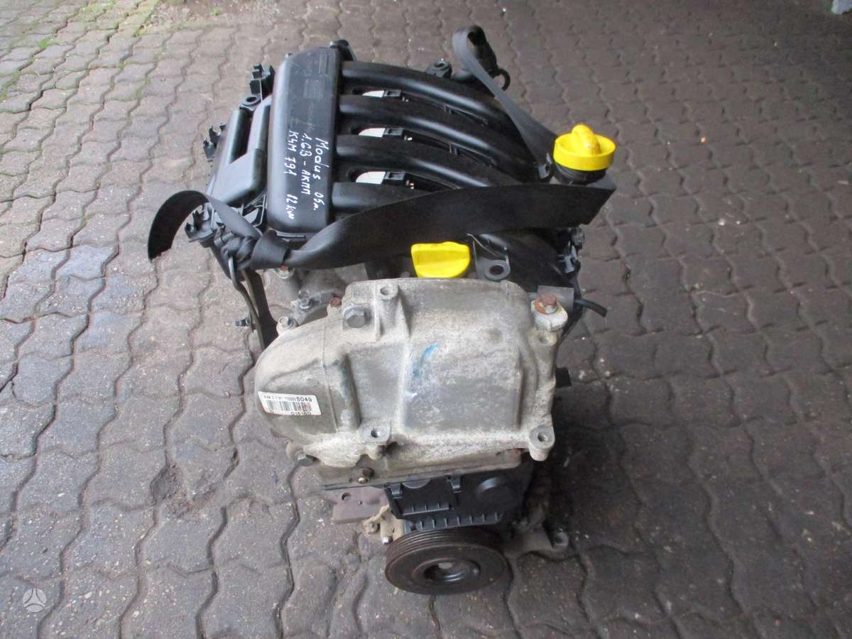 Renault Modus Variklis 1 6b k4m 791 k4m3791