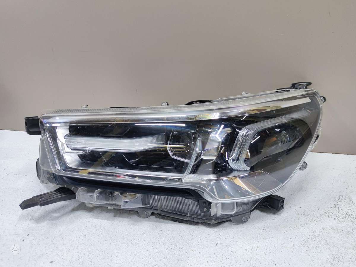 Toyota Hilux bumpers, lights, front grill