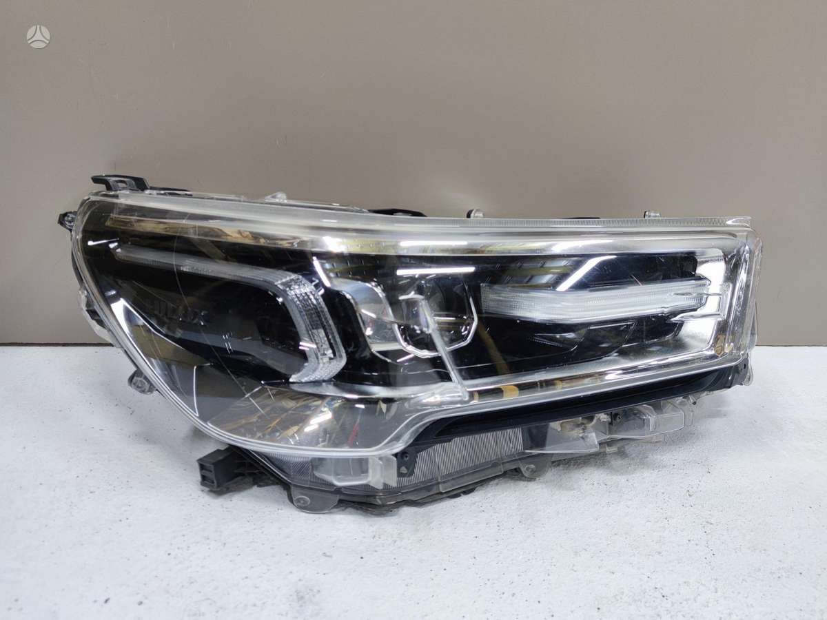 Toyota Hilux bumpers, lights, front grill