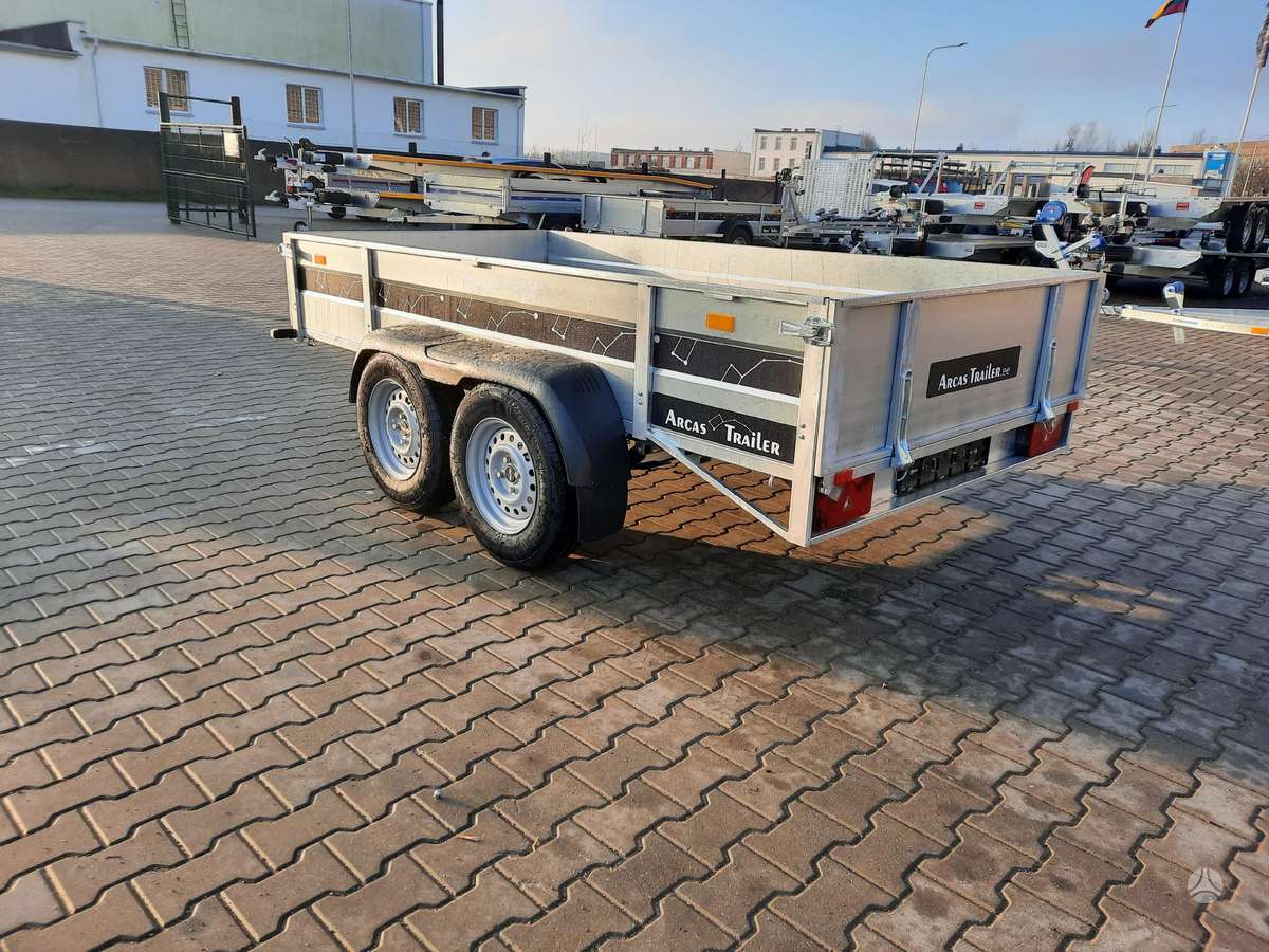 Arcas Trailer CD300-DL/1.5 Strong version, passenger car trailers