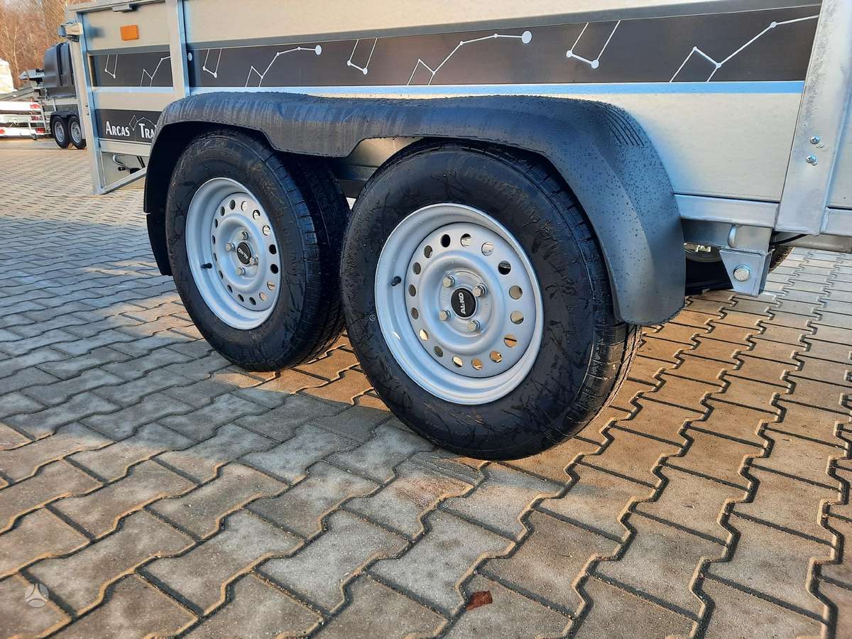 Arcas Trailer CD300-DL/1.5 Strong version, passenger car trailers