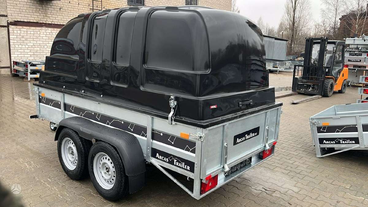Arcas Trailer CD300-DL/1.5 Strong version, passenger car trailers