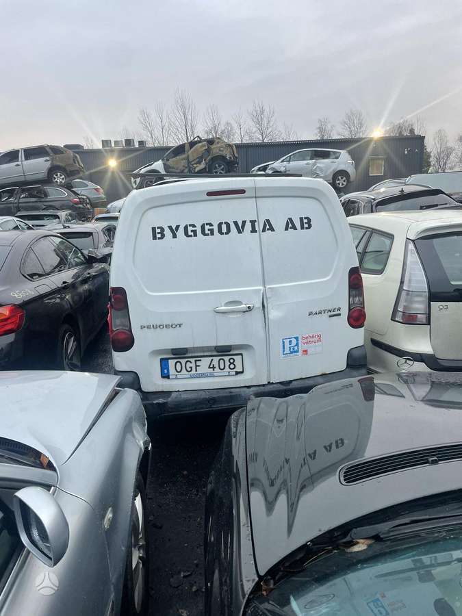 Peugeot Partner Variklio kodas bhy