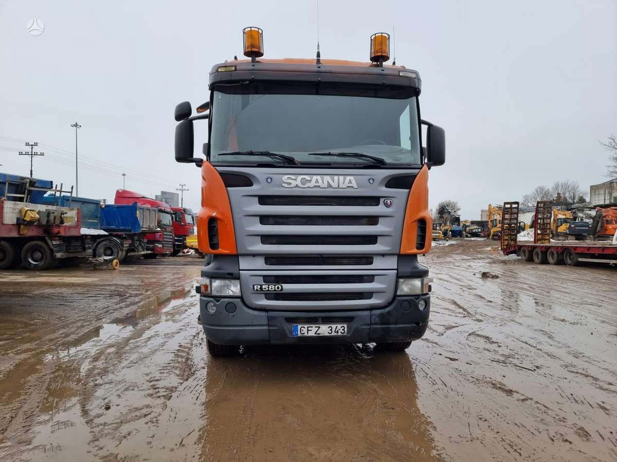 Scania R 580, лесовозы