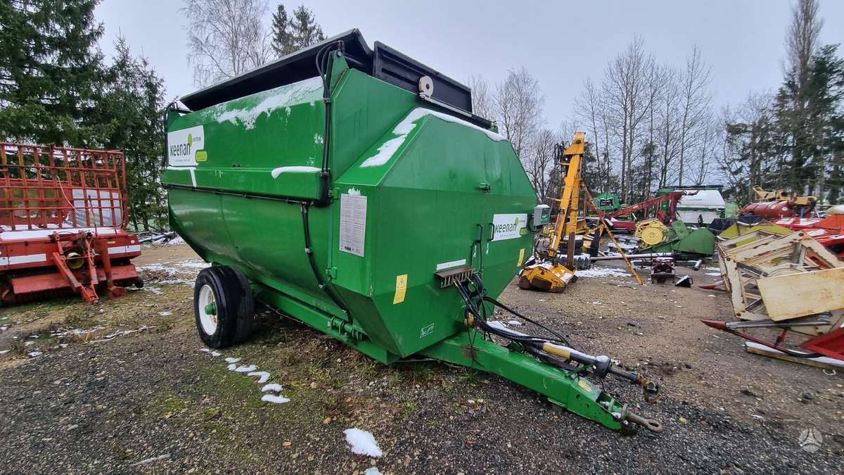 Keestrack Keenan Klassik 170, pašarų ruošimo technika