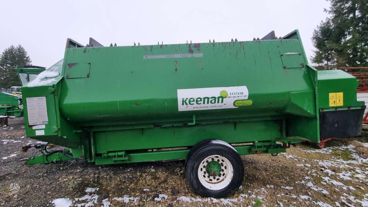 Keestrack Keenan Klassik 170, pašarų ruošimo technika
