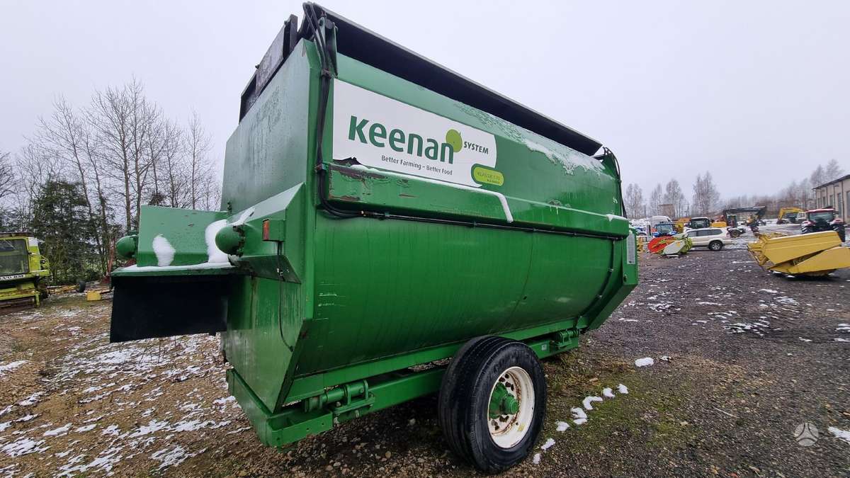 Keestrack Keenan Klassik 170, pašarų ruošimo technika