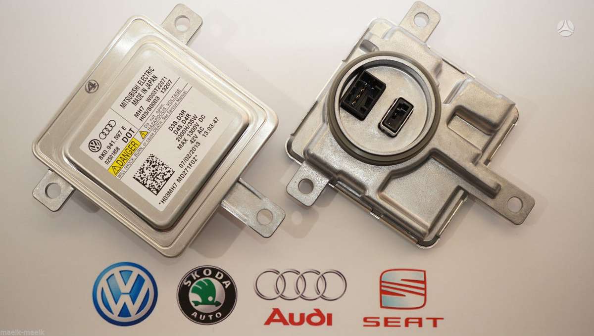 Volkswagen Passat, XENON BLOKELIAI, žibintai, lemputės
