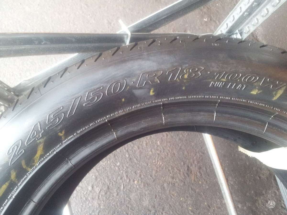 Pirelli PZERO apie 7mm, vasarinės 245/50 R18