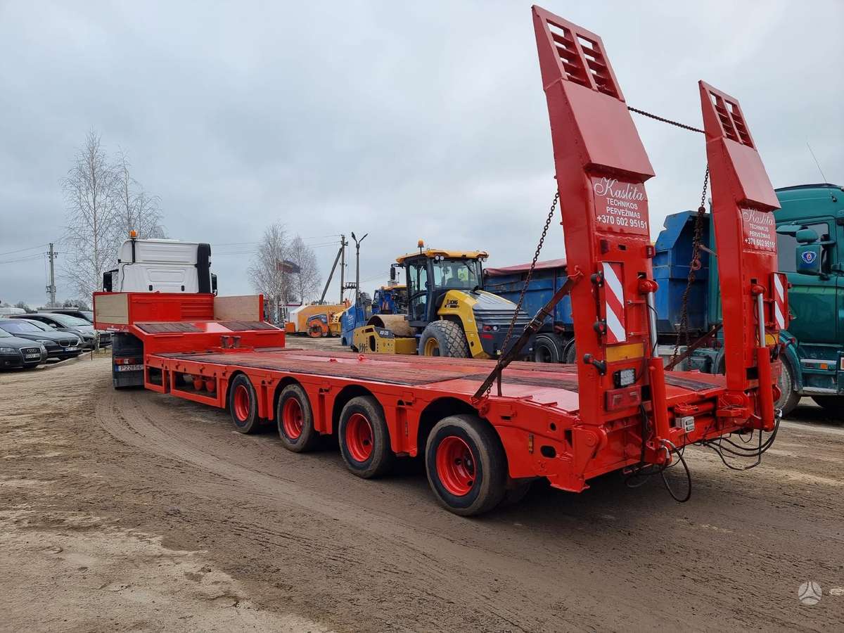 Kässbohrer LB4 E, spec. piekabe un puspiekabe