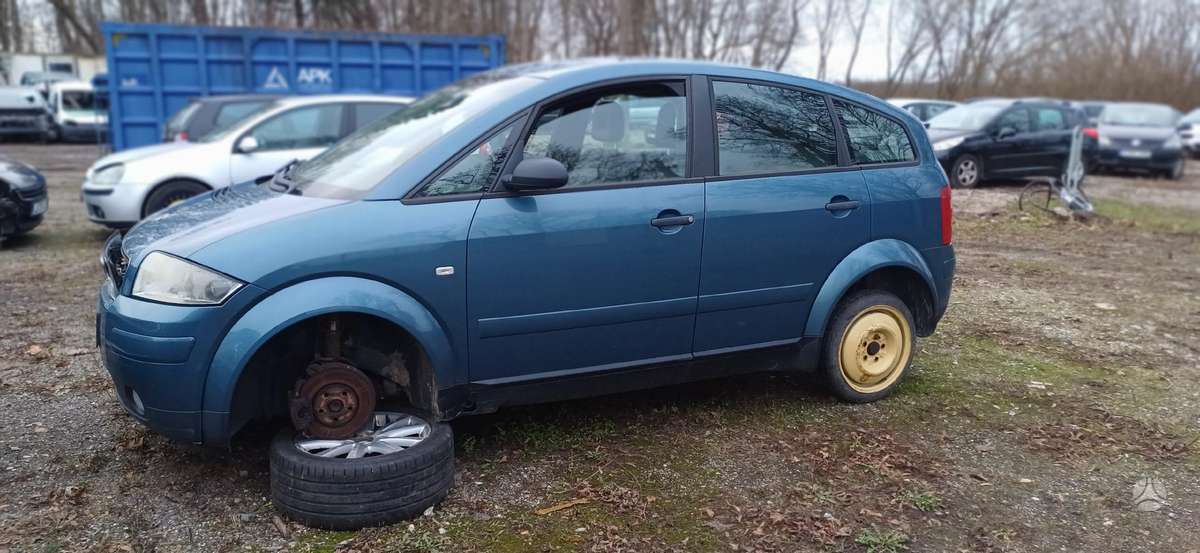 Audi A2 rezerves daļās