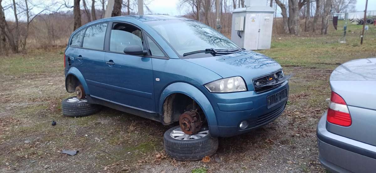 Audi A2 rezerves daļās
