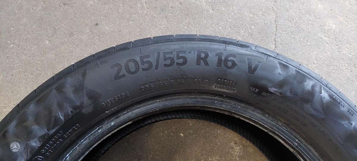 Continental, vasarinės 205/55 R16