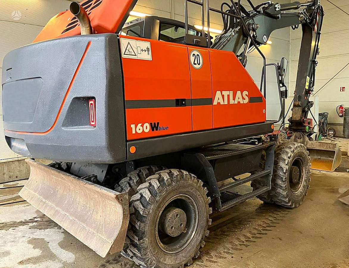 Atlas 160W, ekskavatori