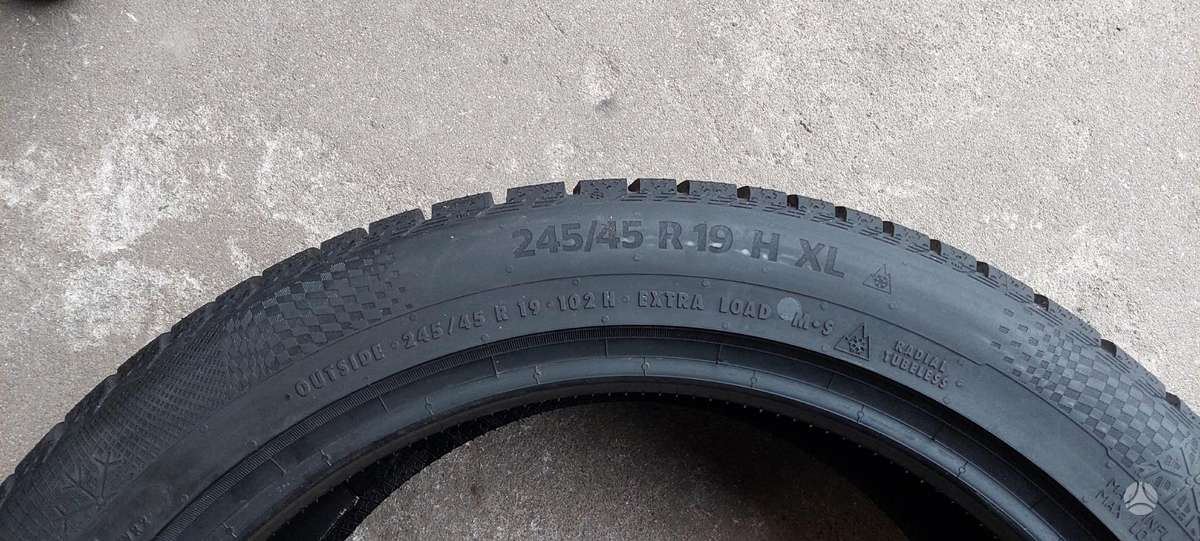 Continental, žieminės 245/45 R19