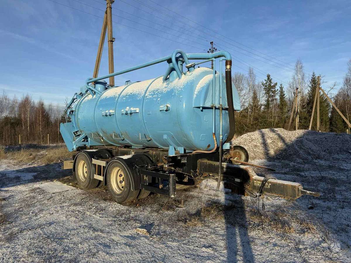Reisch RTDK-18 VACUUM TANK, цистерны