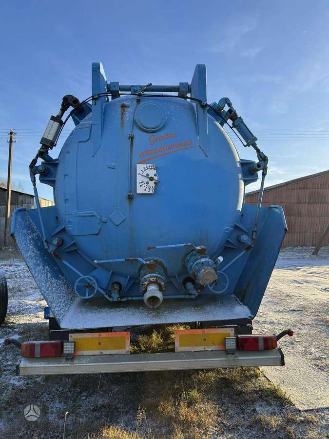 Reisch RTDK-18 VACUUM TANK, цистерны
