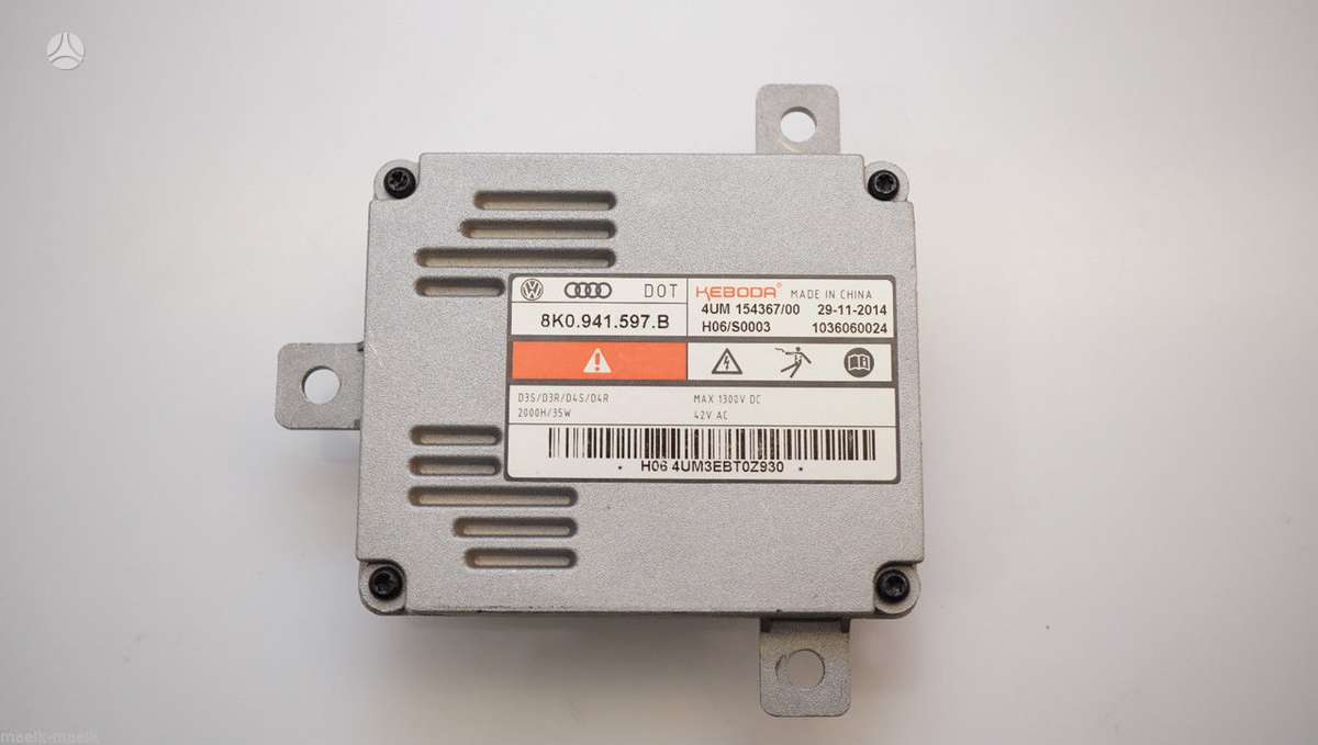 Volkswagen Passat CC, XENON BLOKELIAI, lights, lamps
