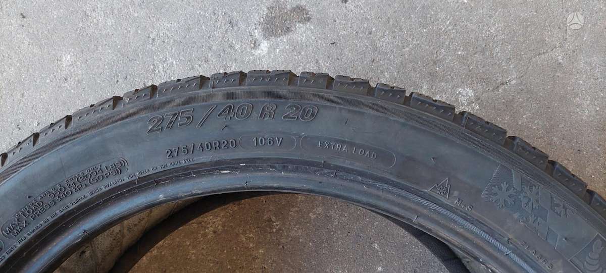 Michelin, зимние 275/40 R20