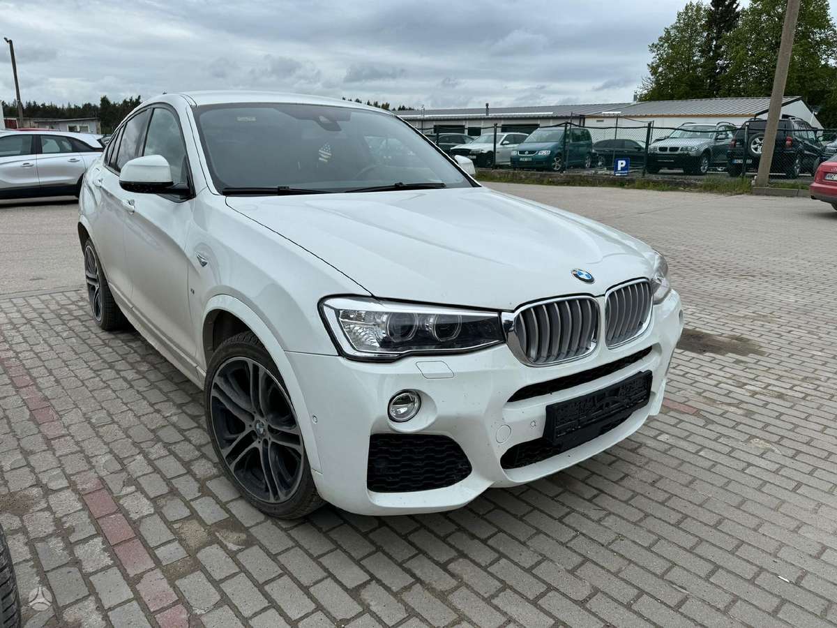 BMW X4 Dalis pristatome i visus miestus