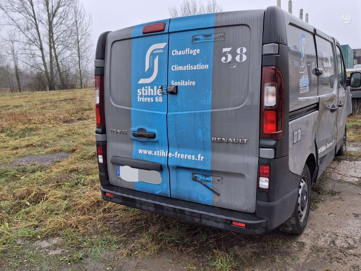 Renault Trafic, грузовые микроавтобусы