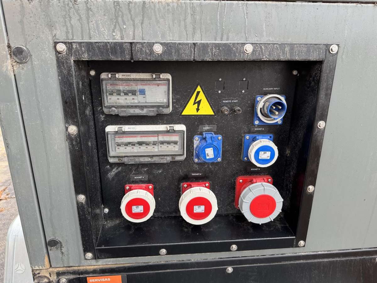 Pramac Priekabos bazėje generatorius, electric generators