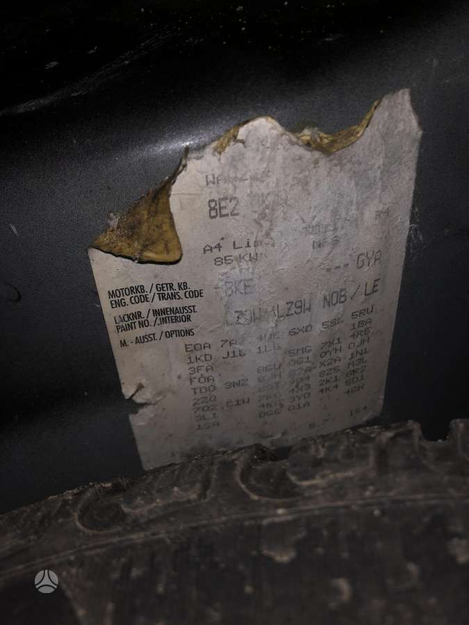 Audi A4 for parts